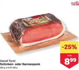 MPreis Tiroler Schinkenspeck Angebot