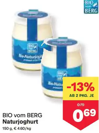 MPreis Naturjoghurt Angebot