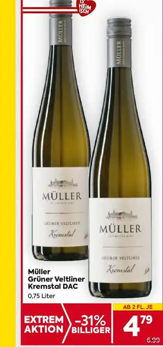 Billa Grüner Veltliner Kremstal DAC Angebot