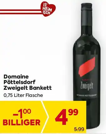 Billa Domaine Pöttelsdorf Zweigelt Bankett Angebot