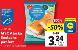 Lidl MSC Alaska Seelachs paniert Angebot