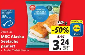 Lidl MSC Alaska Seelachs paniert Angebot