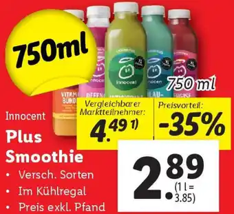 Lidl Plus Smoothie Angebot