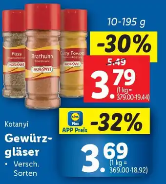 Lidl Gewürzgläser Angebot