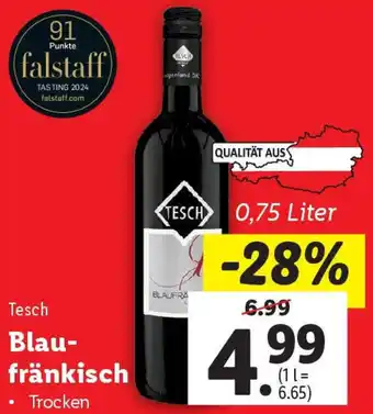 Lidl Blau- fränkisch Angebot