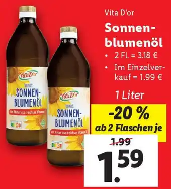 Lidl Sonnen- blumenöl Angebot