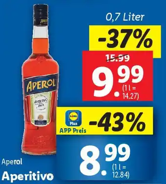 Lidl Aperol Aperitivo Angebot