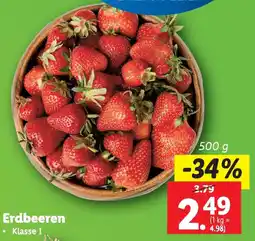 Lidl Erdbeeren Angebot