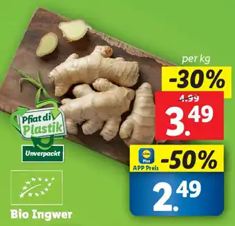 Lidl Bio Ingwer Angebot