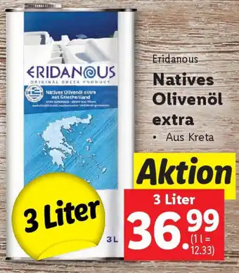 Lidl Natives Olivenöl extra Angebot