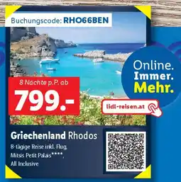 Lidl Griechenland Rhodos Angebot