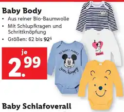 Lidl Baby Body Angebot