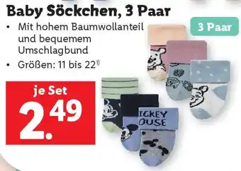 Lidl Baby Söckchen Angebot