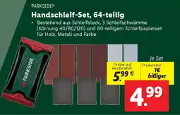 Lidl Handschleif-Set Angebot