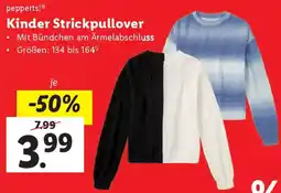 Lidl Kinder Strickpullover Angebot