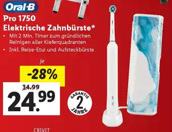 Lidl Pro 1750 Elektrische Zahnbürste Angebot