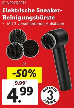 Lidl Elektrische Sneaker- Reinigungsbürste Angebot