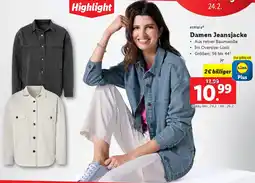 Lidl Damen Jeansjacke Angebot