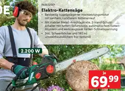 Lidl Elektro-Kettensäge Angebot