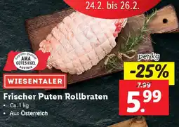 Lidl Frischer Puten Rollbraten Angebot