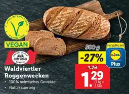 Lidl Waldviertler Roggenwecken Angebot