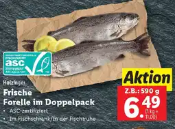 Lidl Frische Forelle im Doppelpack Angebot