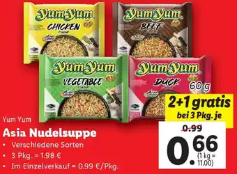 Lidl Asia Nudelsuppe Angebot