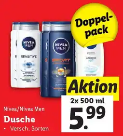 Lidl Nivea/Nivea Men Dusche Angebot