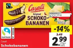 Lidl Schokobananen Angebot