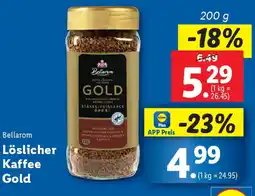 Lidl Löslicher Kaffee Gold Angebot