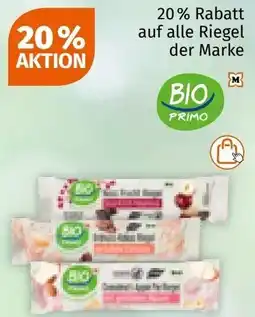 Müller auf alle Riegel der Marke BIO PRIMO Angebot