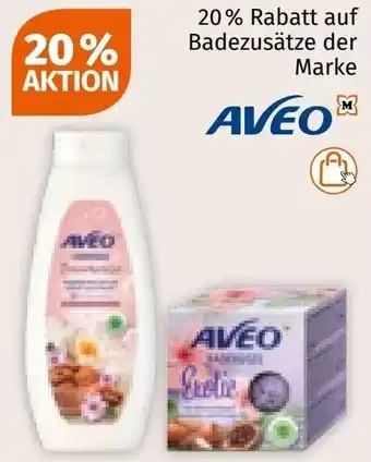 Müller auf Badezusätze der Marke AVEO Angebot