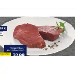 Hofer Rindersteaks Pfeffersteaks mariniert oder Hüftsteaks HOFER Angebot