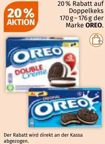 Müller auf Doppelkeks der Marke OREO Angebot