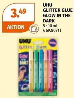 Müller Uhu glitter glue glow in the dark Angebot