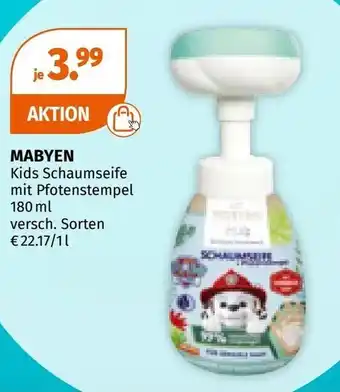 Müller MABYEN Kids Schaumseife Angebot