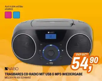 Expert Tragbares cd-radio mit usb & mp3-wiedergabe Angebot