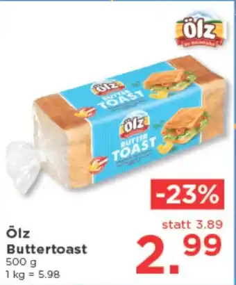 Unimarkt Buttertoast Angebot