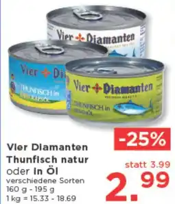 Unimarkt Vier Diamanten Thunfisch natur oder In Öl Angebot