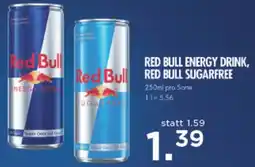 Unimarkt Red bull energy drink,  red bull sugarfree Angebot