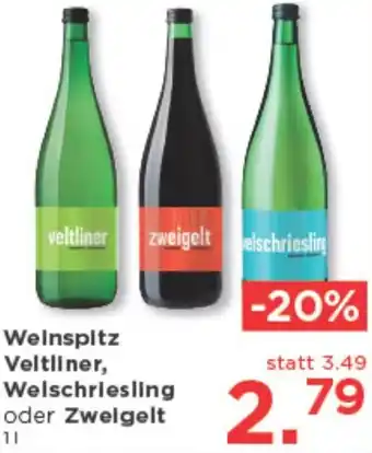 Unimarkt Weinspitz  Veltliner, Welschriesling oder Zweigelt Angebot