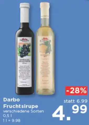 Unimarkt Darbo Fruchtsirupe Angebot