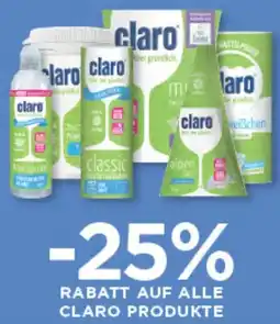 Unimarkt auf alle claro produkte Angebot