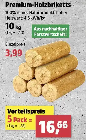 Thomas Philipps Premium-Holzbriketts Angebot