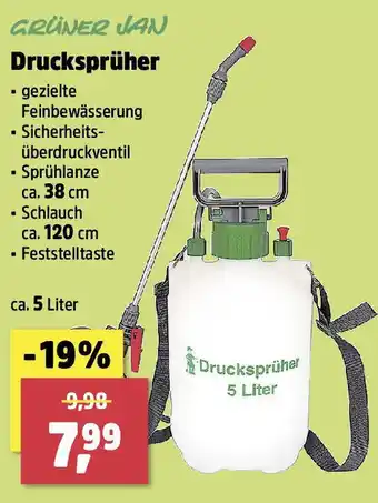 Thomas Philipps GRÜNER JAN Drucksprüher Angebot