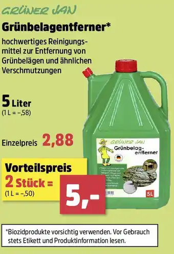 Thomas Philipps GRÜNER JAN Grünbelagentferner Angebot