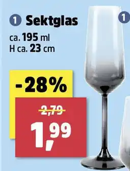 Thomas Philipps Sektglas Angebot