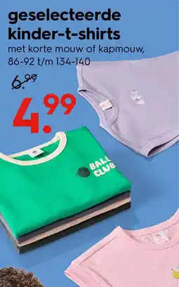 HEMA geselecteerde kinder-t-shirts Angebot