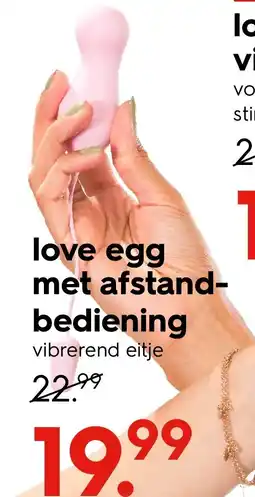 HEMA love egg met afstand- bediening Angebot