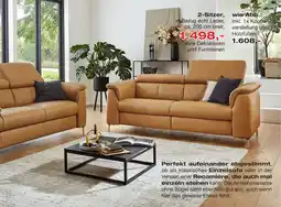 Polstermöbel Fischer 2-Sitzer Einzelsofa Angebot